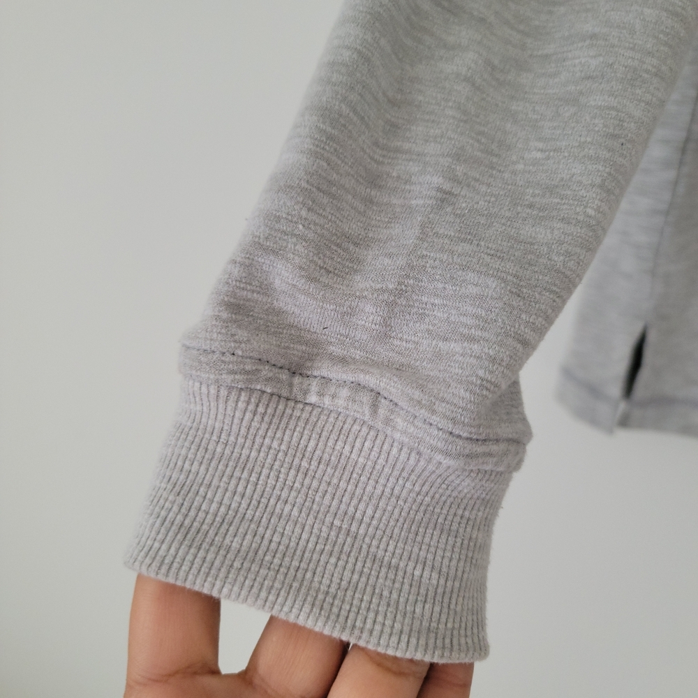 Jessica Simpson Light Gray Ruffled Sweatshirt - Picture 4 of 6